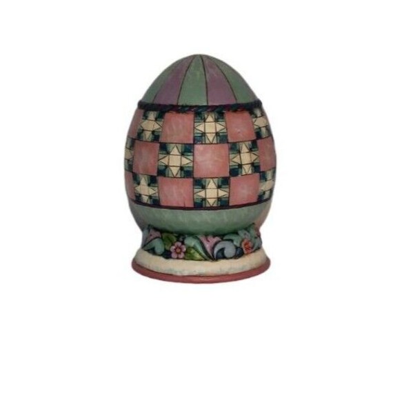 Jim Shore Spring Love Easter Egg Diorama #4015889 Easter Bunny’s - Picture 6 of 8